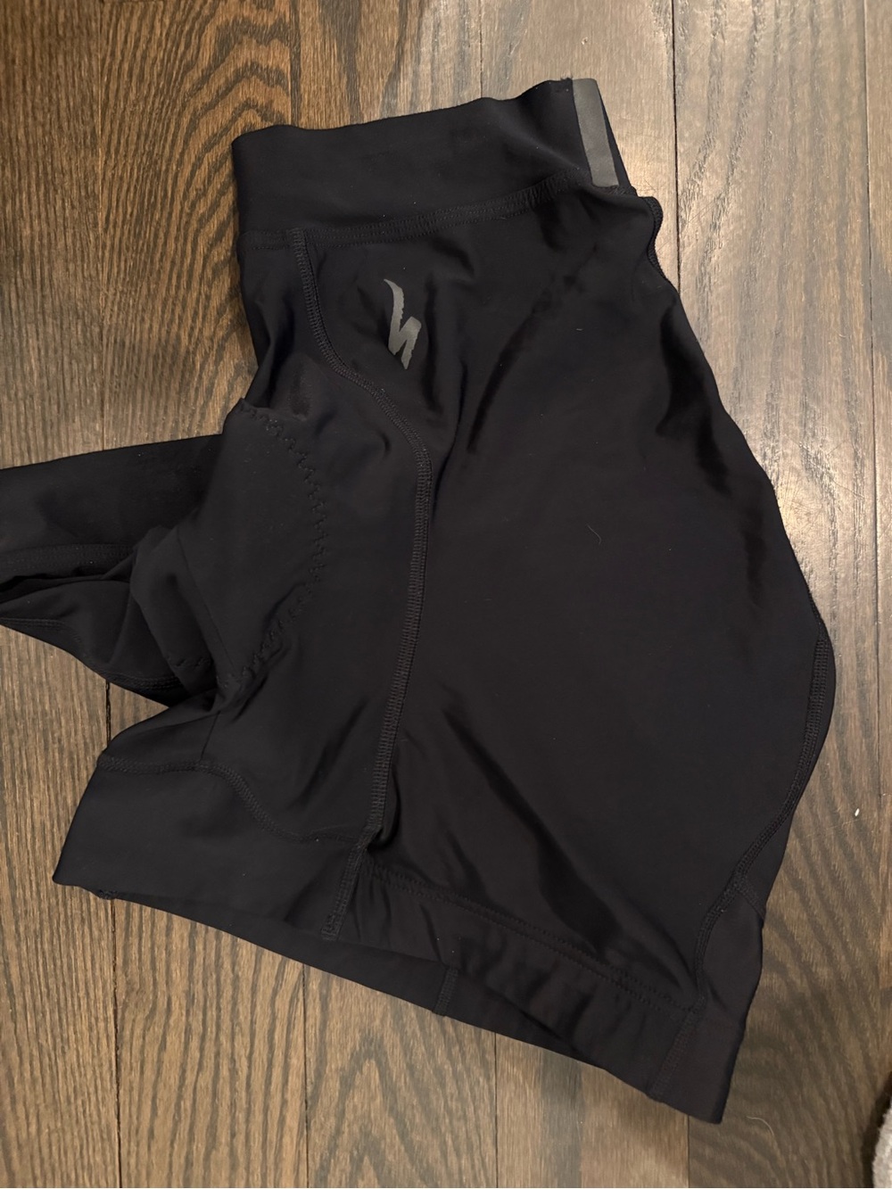 Specialized Black Cycling Bib Shorts with Reflective Branding